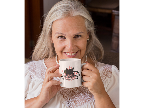 Menopaws - Watch the Claws - Ceramic Mug