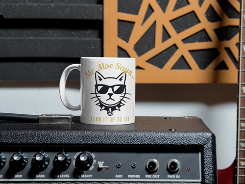 Mr. Moe Say Turn it Up to 11! Mug