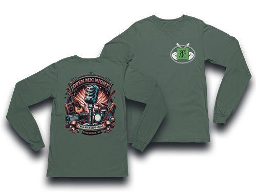 Open Mic Night Tee Long Sleeve Tee