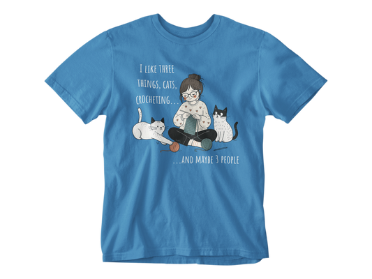 Cats and Crochet Unisex Tee