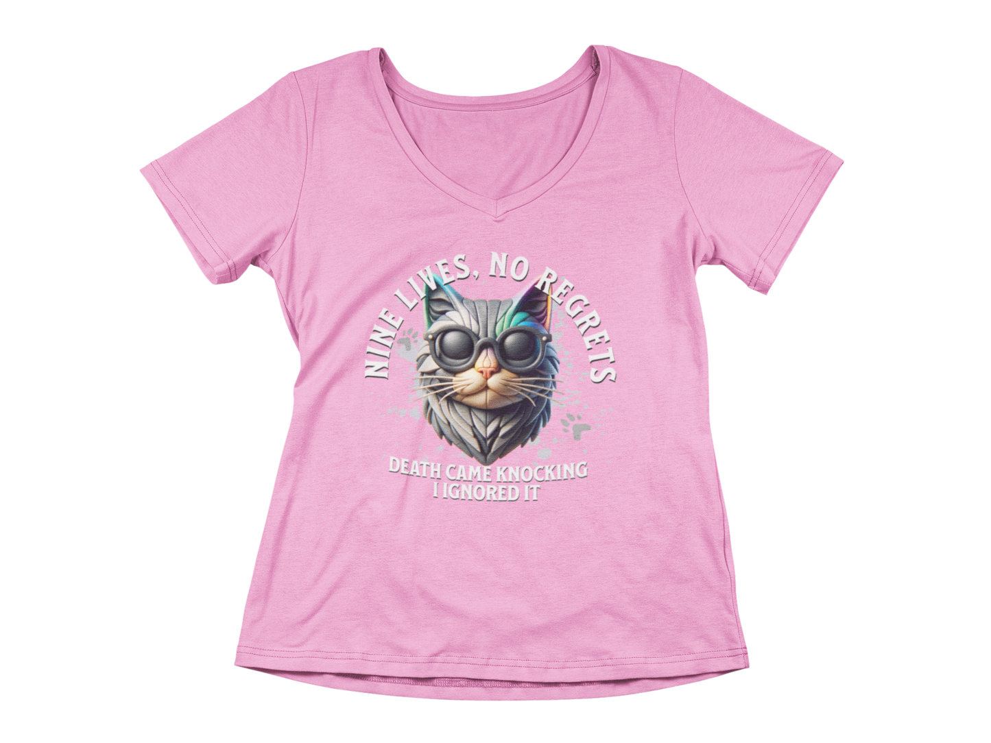 Nine Lives, No Regrets Tee