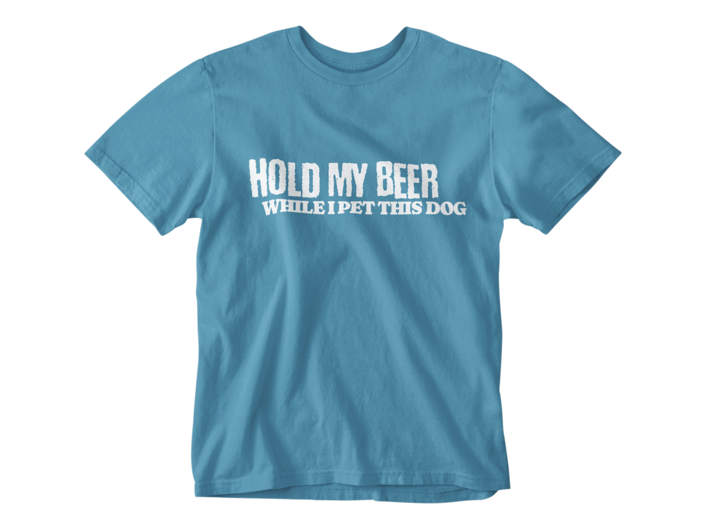 Hold My Beer While I Pet This Dog Tee