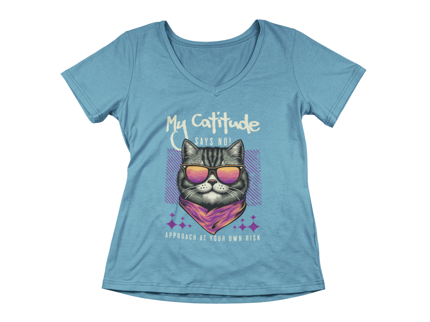 My Catitude Says No! Tee