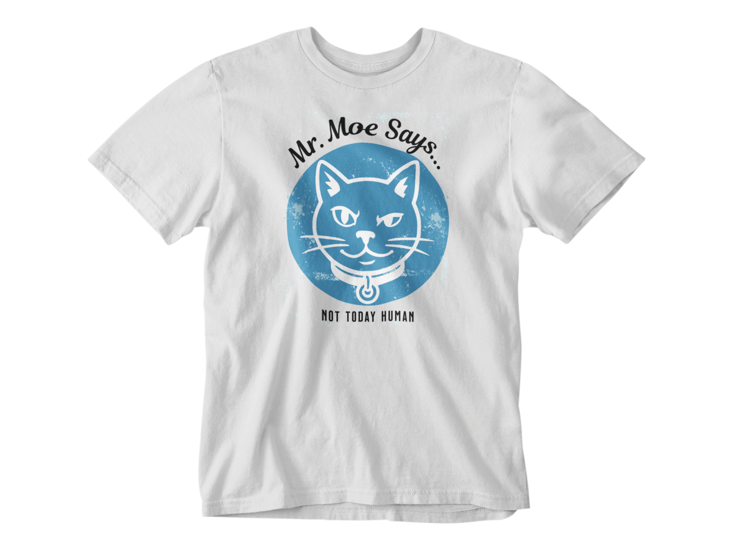 Mr. Moe Says - Not Today Human - Tee