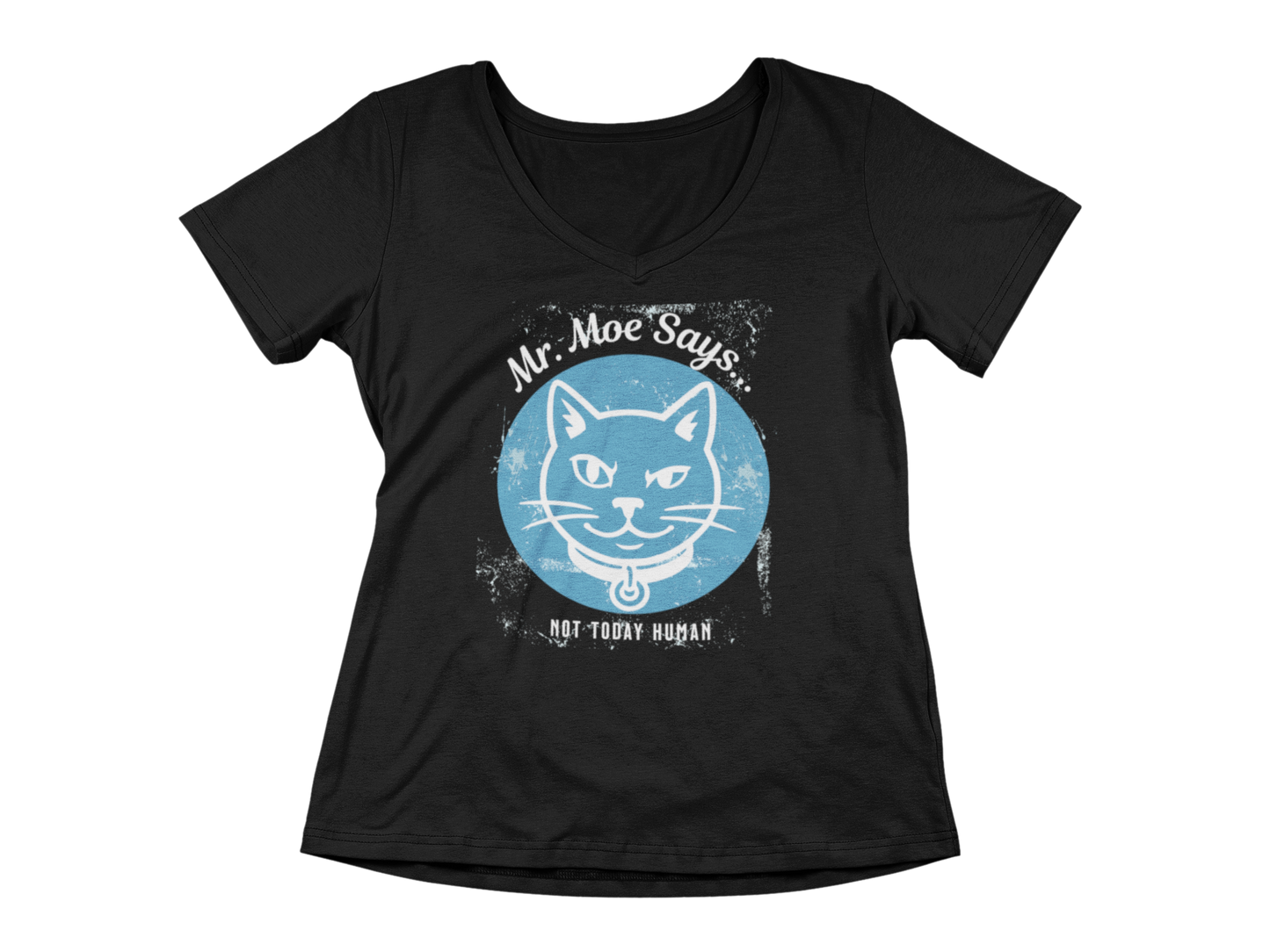 Mr. Moe Says - Not Today Human - Tee