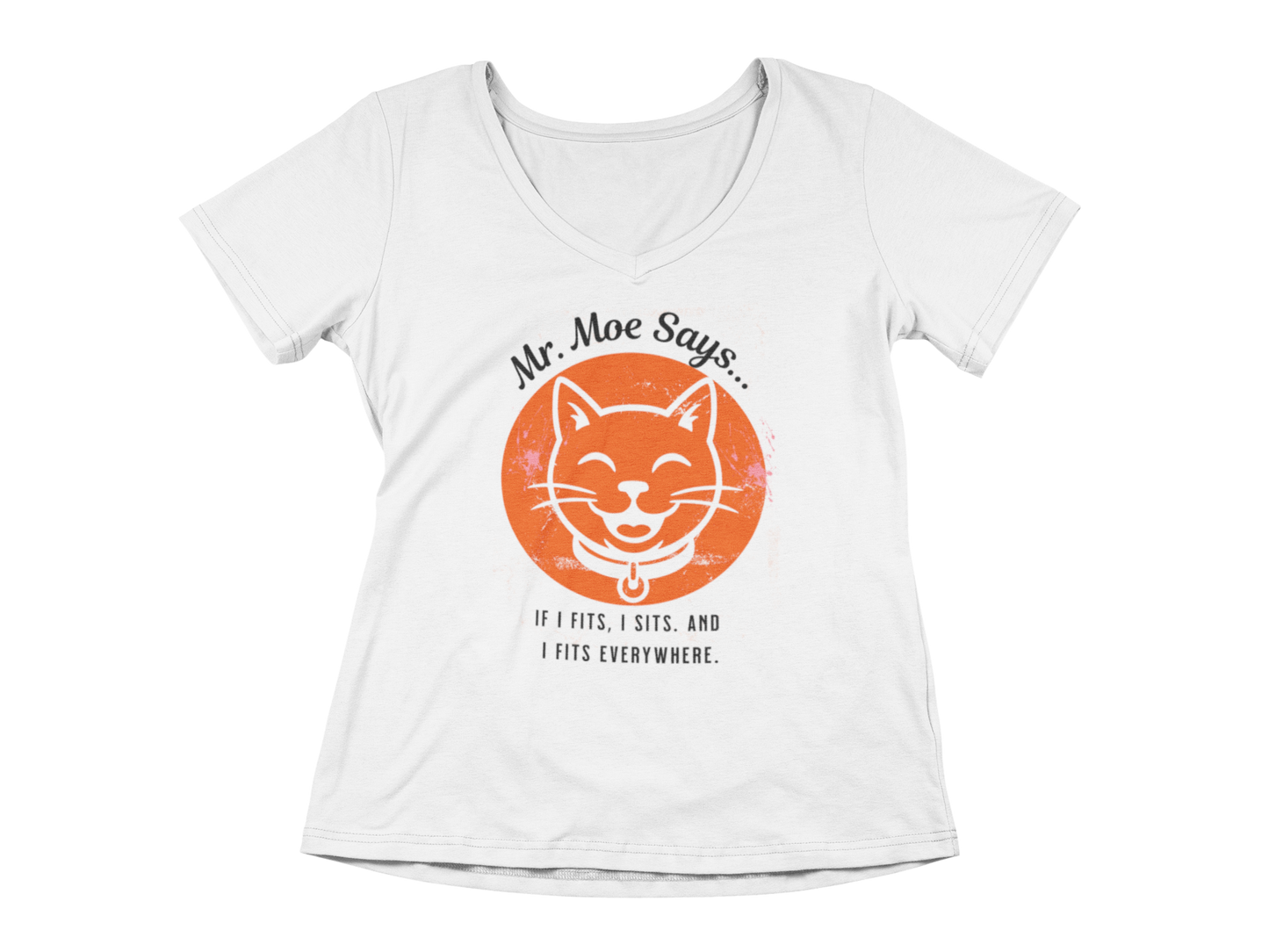 Mr. Moe Says - If I Sits I Fits - Tee