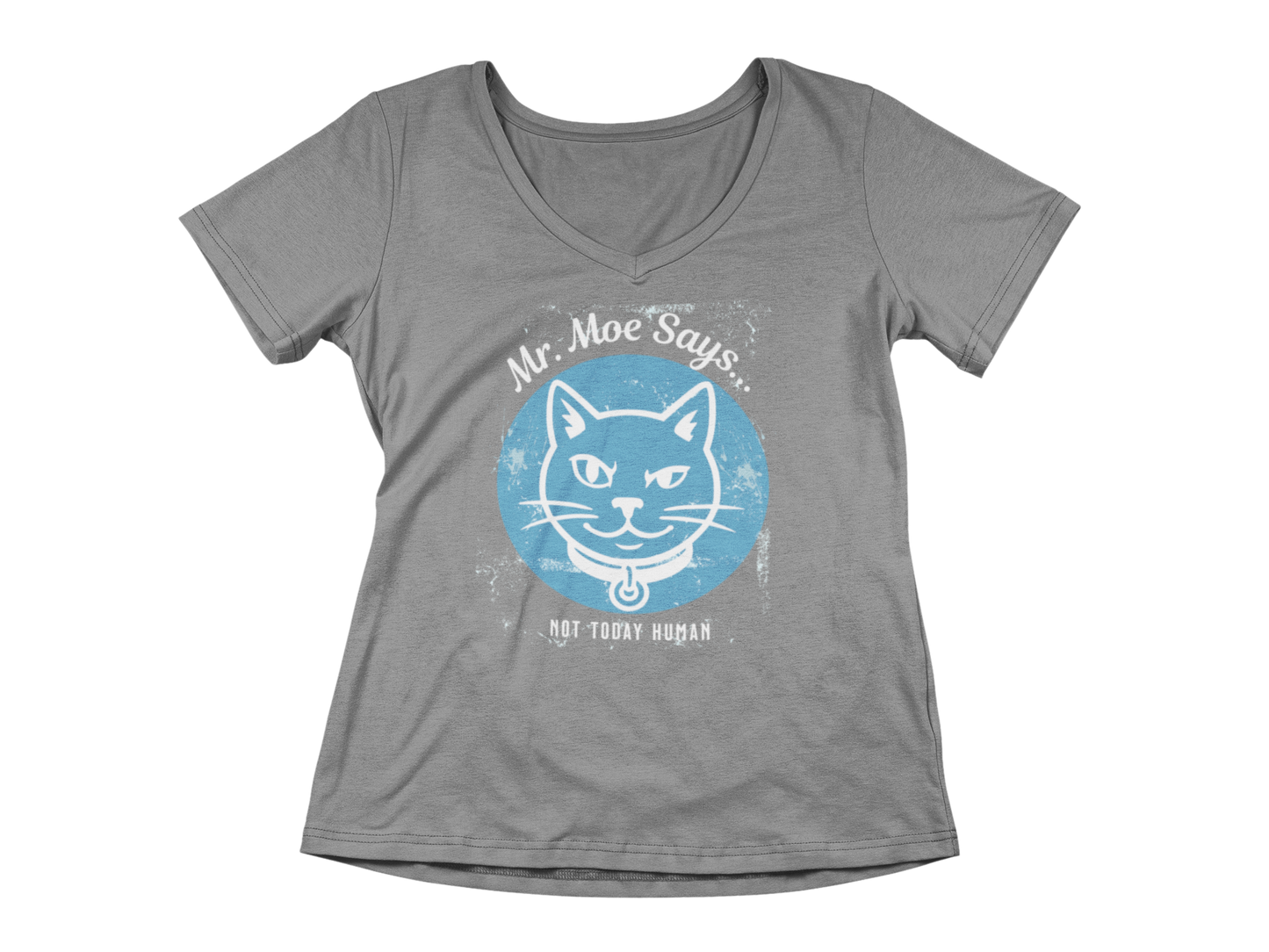 Mr. Moe Says - Not Today Human - Tee