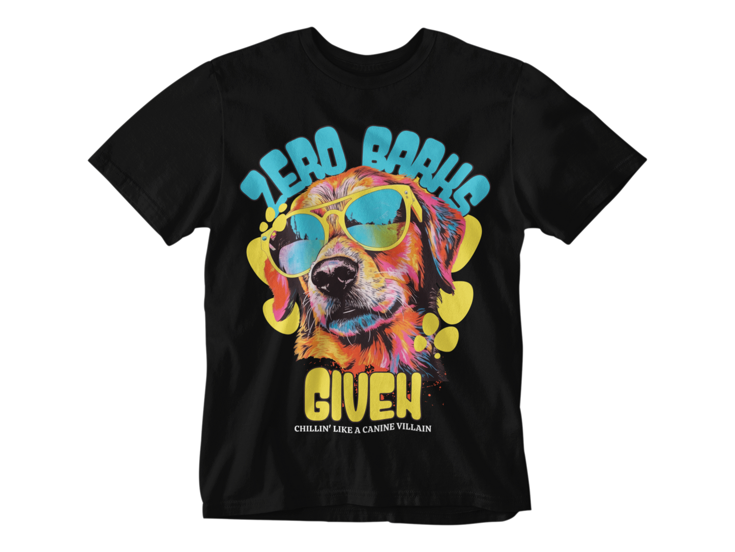 Zero Barks Given Tee