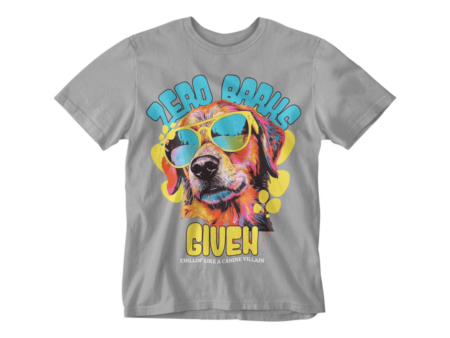 Zero Barks Given Tee