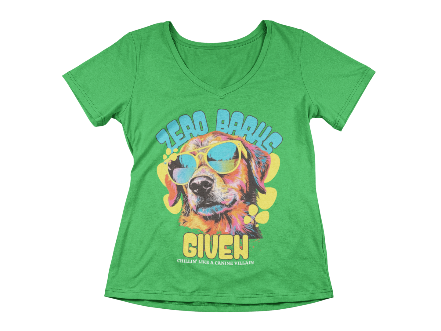 Zero Barks Given Tee