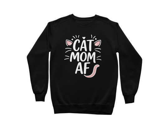 Cat Mom AF Sweatshirt