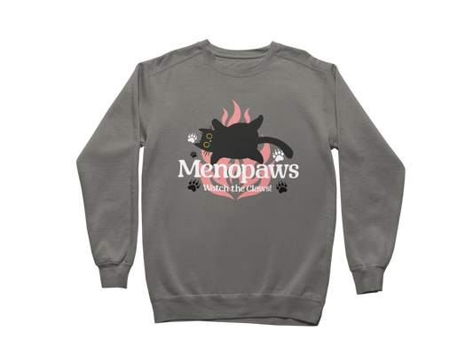 Menopaws – Watch the Claws! Sweatshirt
