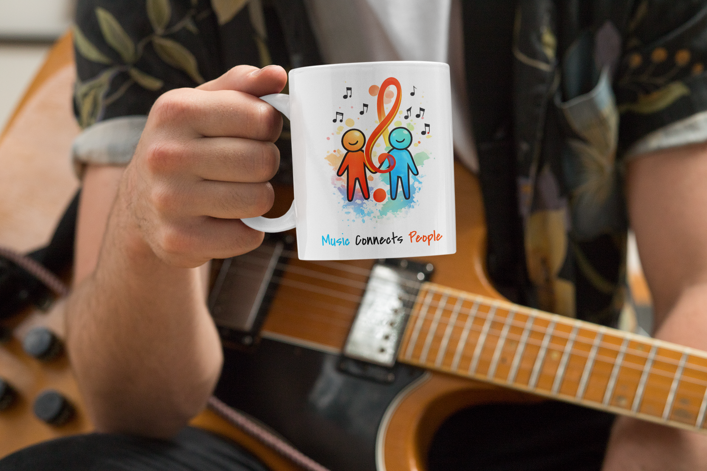Music Connects People – Ceramic Mug