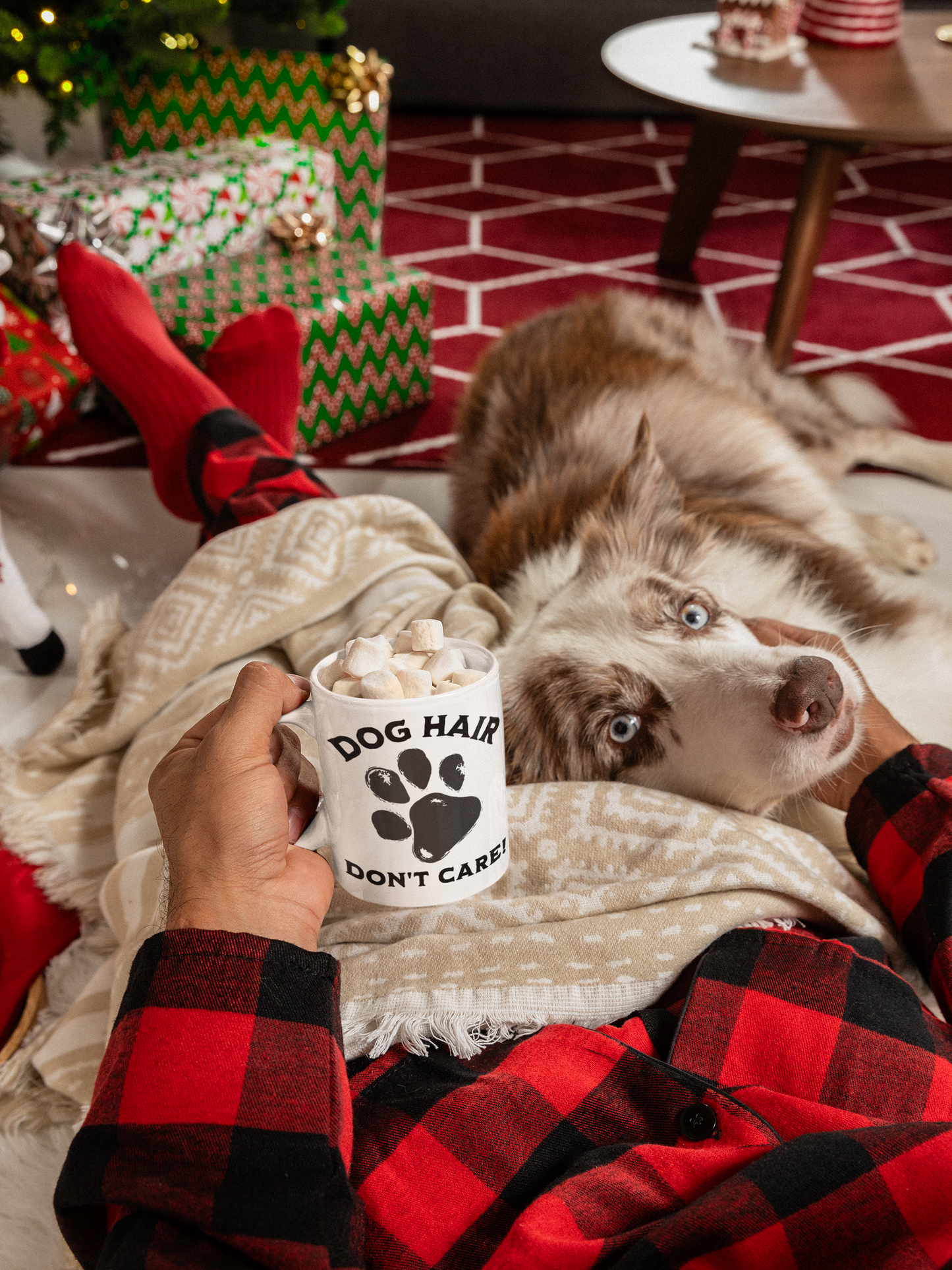 Dog Hair Don't Care - Ceramic Mug