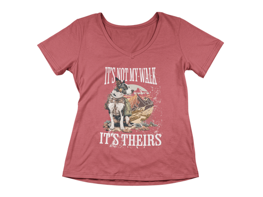 It's Not My Walk Women’s V-Neck