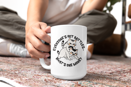 Cat Fight Mug