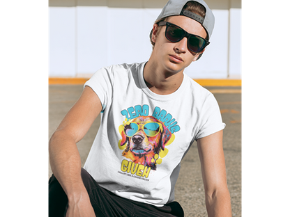 Zero Barks Given Tee