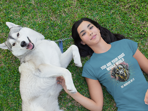 You Are Your Dog’s Whole World Tee