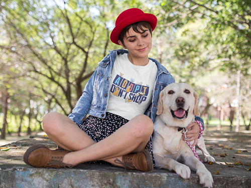 Adopt Don't Shop Tee