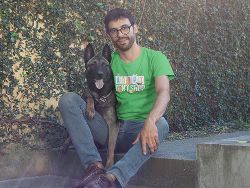 Adopt Don't Shop Tee