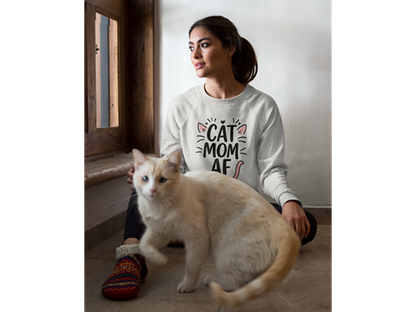 Cat Mom AF Sweatshirt