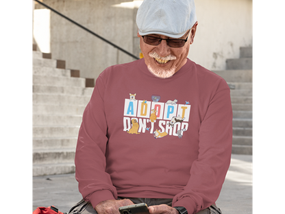 Adopt Don't Shop Long Sleeve Tee