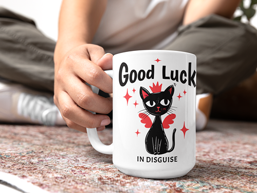 Good Luck In Disguise Mug