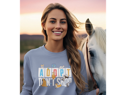Adopt Don't Shop Long Sleeve Tee