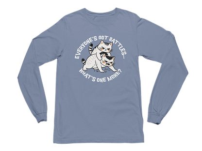 Cat Fight Long Sleeve Tee