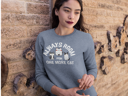 Always Room for One More Cat Sweatshirt