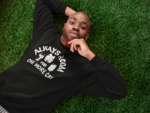 Always Room for One More Cat Sweatshirt