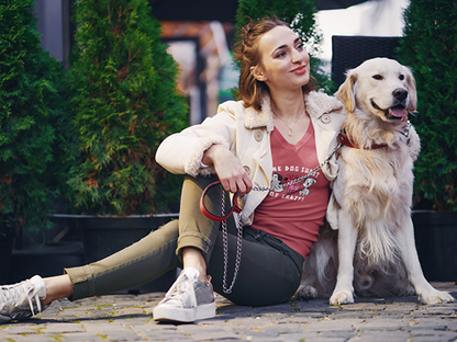 One Dog Short of Crazy! Women's V-Neck