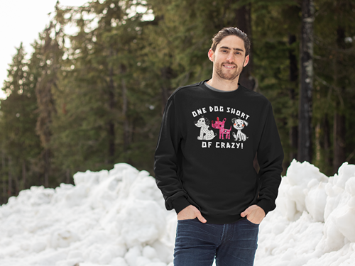 One Dog Short of Crazy! Sweatshirt
