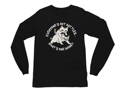 Cat Fight Long Sleeve Tee