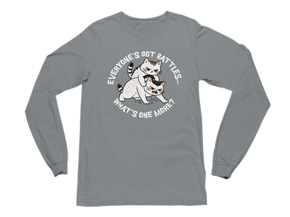 Cat Fight Long Sleeve Tee