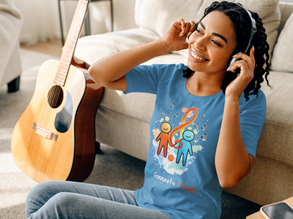 Music Connects People – Colorful Music Lover Unisex Tee