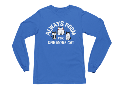 Always Room for One More Cat Long Sleeve Tee