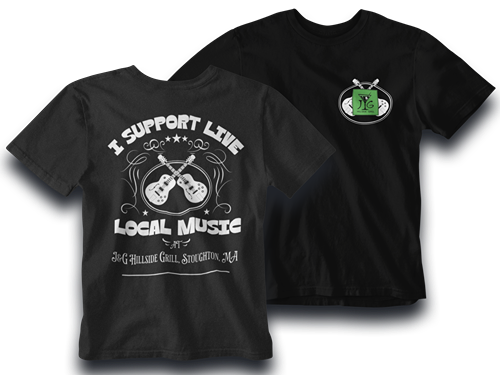 I Support Live Local Music at J&G Hillside Grill Unisex Tee