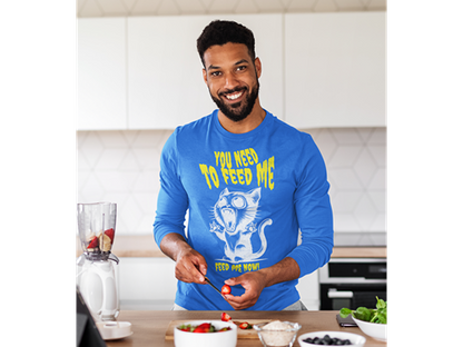 Feed Me Now! Long Sleeve Tee