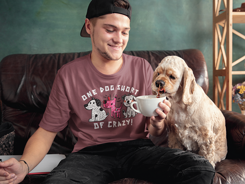 One Dog Short of Crazy! Unisex Tee