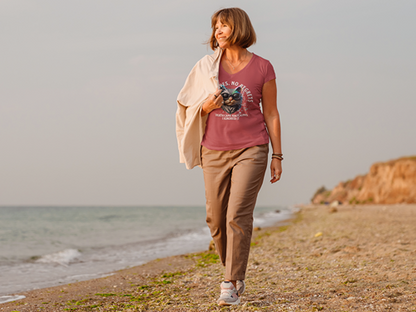 Nine Lives, No Regrets Women’s V-Neck