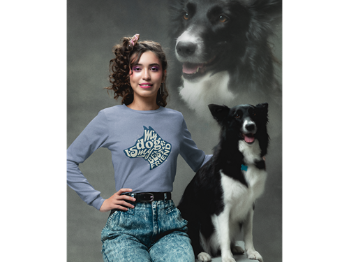 My Dog is My Best Friend Long Sleeve Tee