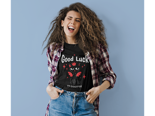Good Luck in Disguise Unisex Tee