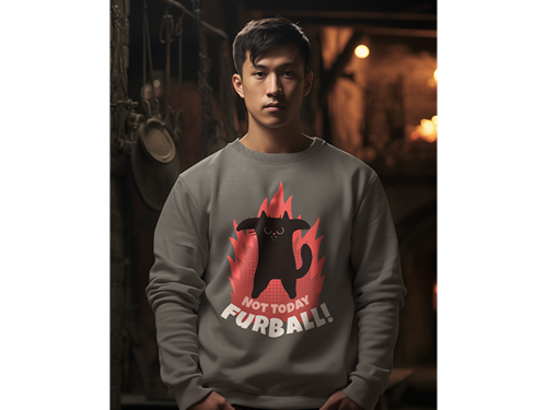 Not Today Furball Sweatshirt