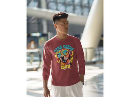 Zero Barks Given Long Sleeve Tee
