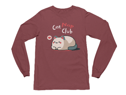 Cat Nap Club Long Sleeve Tee