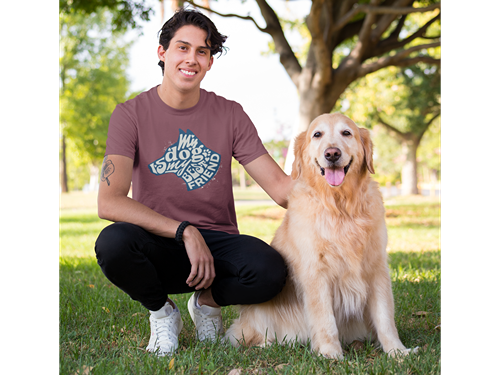 My Dog is My Best Friend Unisex Tee