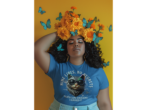 Nine Lives, No Regrets Unisex Tee