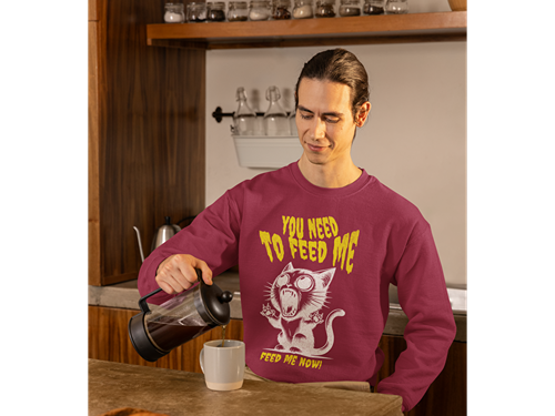 Feed Me Now! Sweatshirt