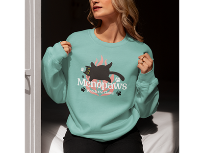Menopaws – Watch the Claws! Sweatshirt